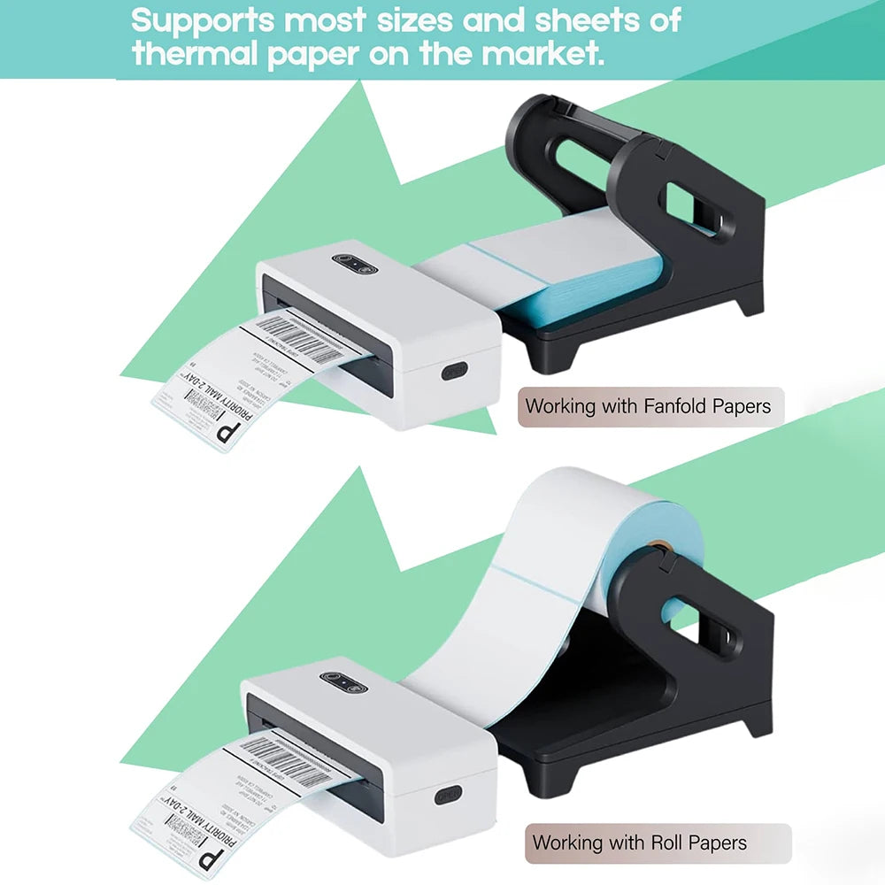 Marklife Desktop Thermal Label Holder Stand – Roll & Fanfold Label Holder Stand Richie's
