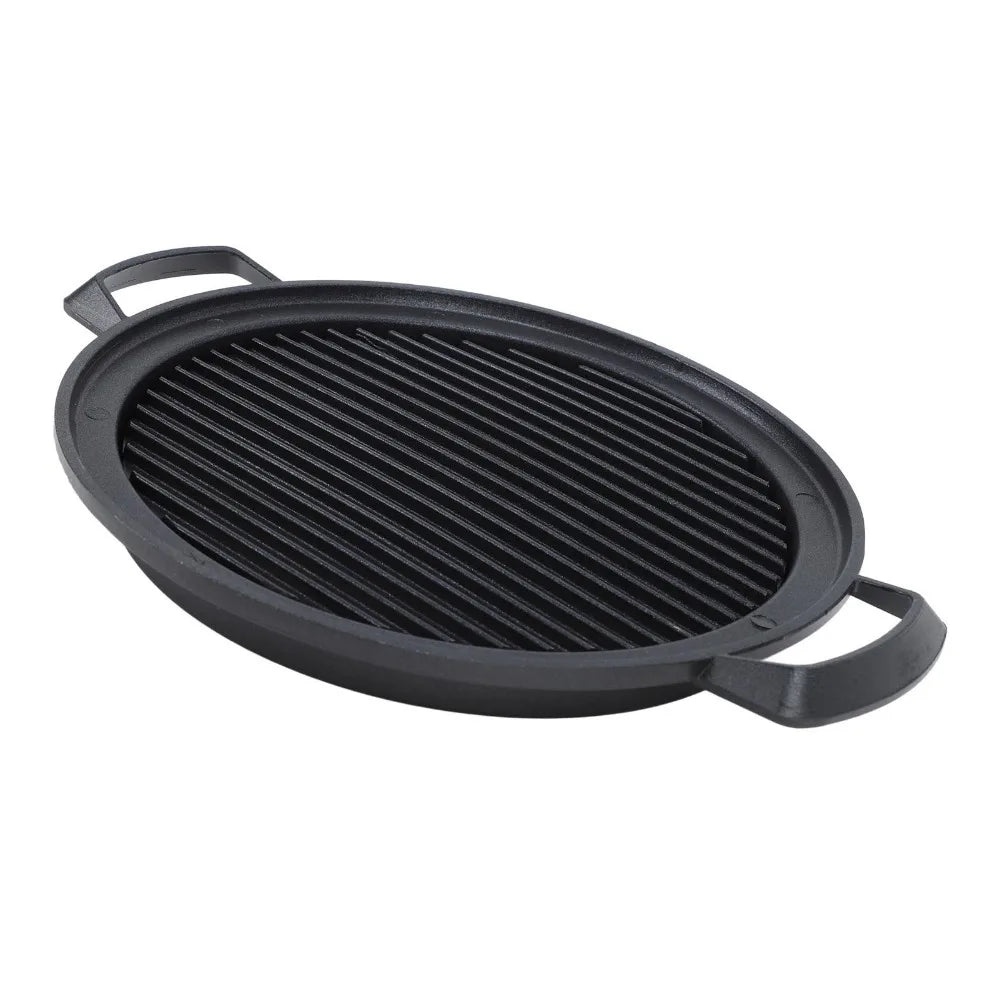 Ribbed Mini Hibachi Grill Pan – Aluminium Tabletop Charcoal Hibachi Grill Pan Richie's L