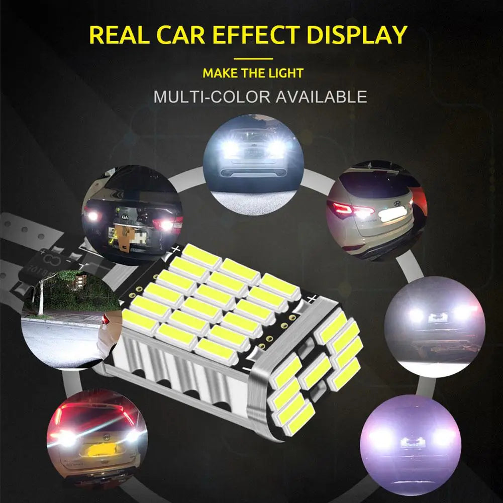 T15 W16W 1200LM LED Reverse & Daytime Running Bulbs 2-Pack LED Car Bulb Richie's