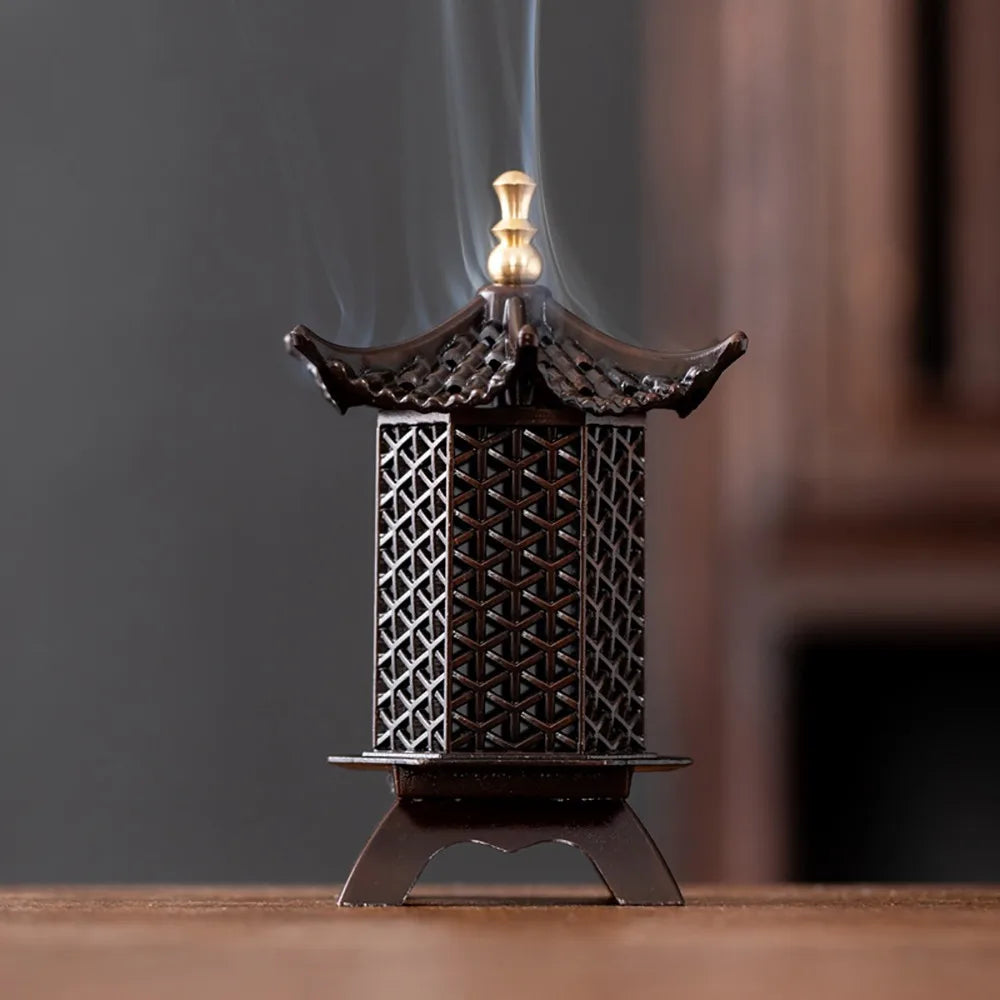 Chinese Style Zinc Alloy Incense Burner – Vertical Holder Incense Burner Richie's 2