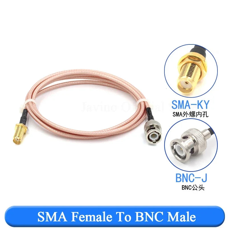 RF Coax Extension Cable BNC SMA MMCX SMB RG316 Adapter Coaxial RF Cable Richie's