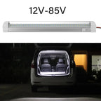 72 LED Interior Light Bar 12V–85V On/Off Switch Van Truck RV Vehicle Interior Light Richie's