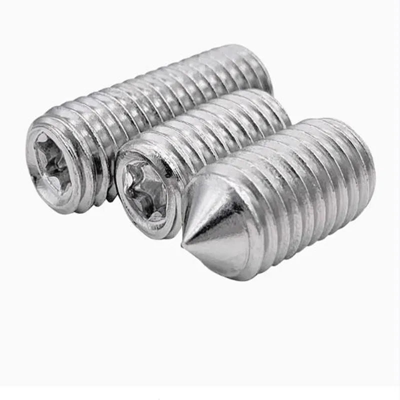 DIN914 Hex Socket Grub Set Screws M2–M6 Black Cup Point Grub Set Screws Richie's