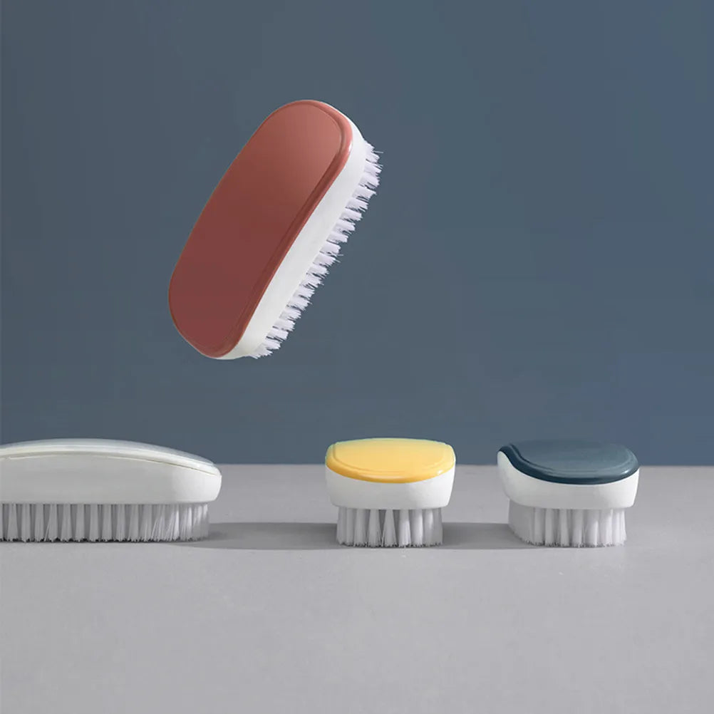 2-Pack Hard Bristle Shoe & Laundry Scrub Brush – Ergonomic Scrub Brush Set Richie's