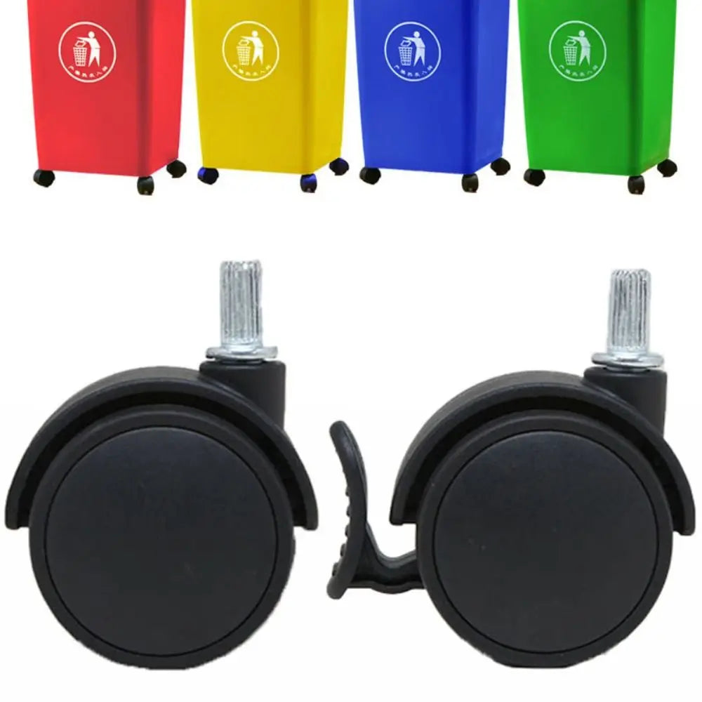 2-Inch Office Chair Caster with Brake – 360° Swivel Wheel Chair Caster Wheel Richie's