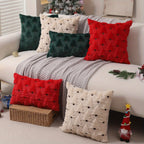 2pcs Beige Christmas Tree Pillow Covers 45x45cm | Holiday Décor Pillow Covers Richie's