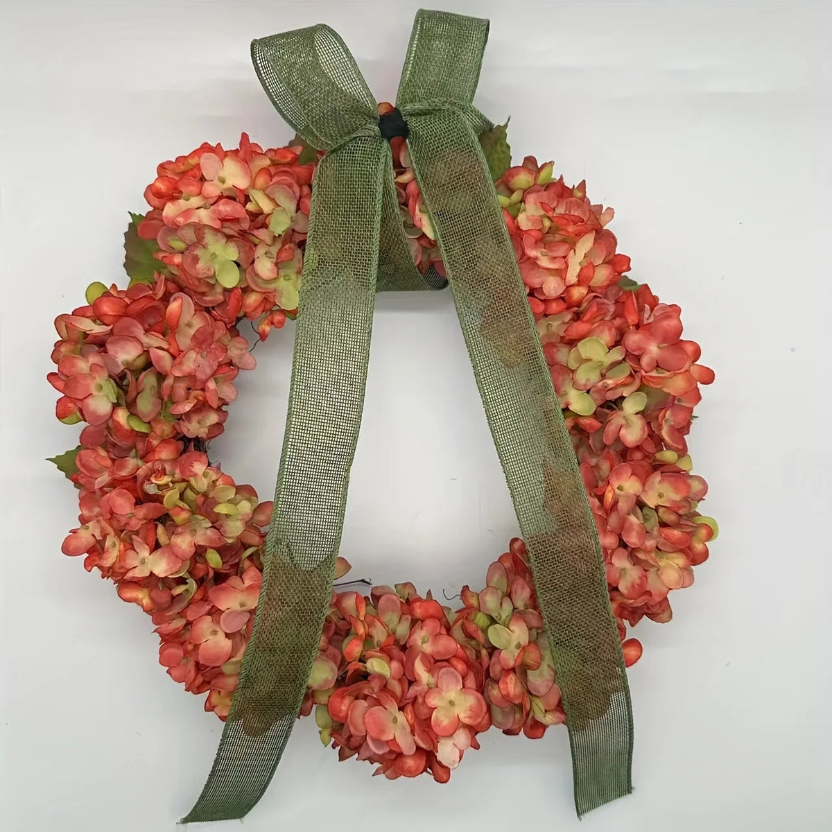 Autumn Hydrangea Hanging Wreath – Classic Wall Décor Decorative Wreath Richie's