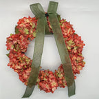Artificial Fall Hydrangea Wreath – Autumn Harvest Wall Decor Artificial Fall Wreath Richie's
