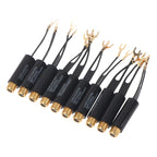 75 to 300 Ohm UHF VHF FM Antenna Transformer Adapter F Female Antenna Adapter Richie's 10pcs
