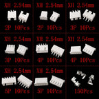 230Pcs JST PH 2.0 XH 2.54 Connector Kit – 2/3/4/5 Pin Wire Connector Kit Richie's