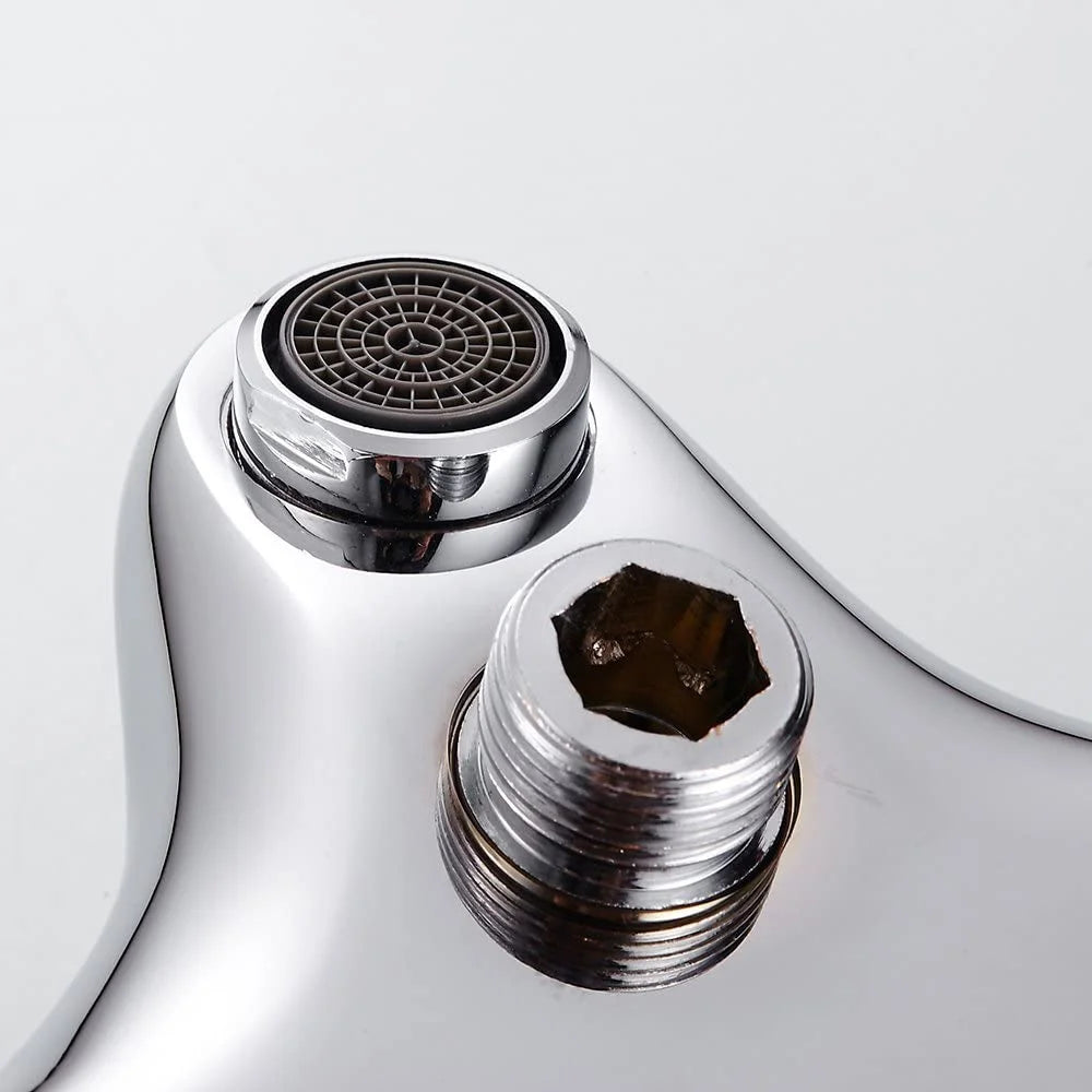 Brass Thermostatic Shower Faucet Concealed Mixing Valve Chrome Thermostatic Shower Faucet Richie's