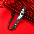 Gothic Bookmark with Black Tassel | Horror Halloween Gift Gothic Bookmark Richie's