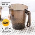Transparent Measuring Cup with Scale, Pour Spout & Handle Measuring Cup Richie's 1000ml