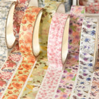 5 Rolls Spring Flower Washi Tape – Multicolor DIY Craft Set Decorative Washi Tape Richie's