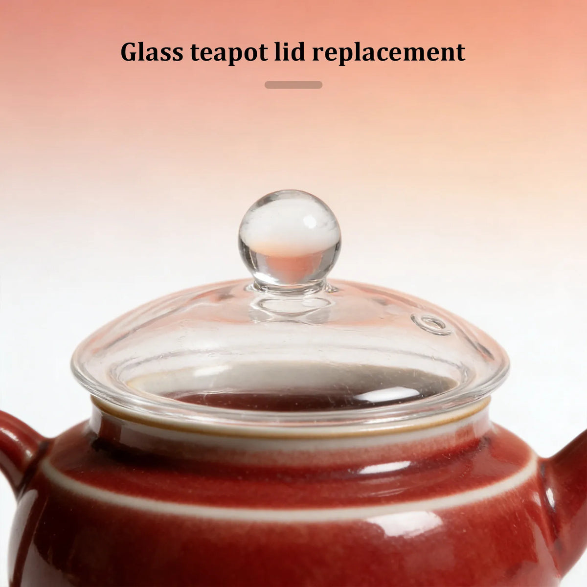 Glass Teapot Lid Replacement – Clear Crystal Cover for Tea Pots Teapot Lid Replacement Richie's