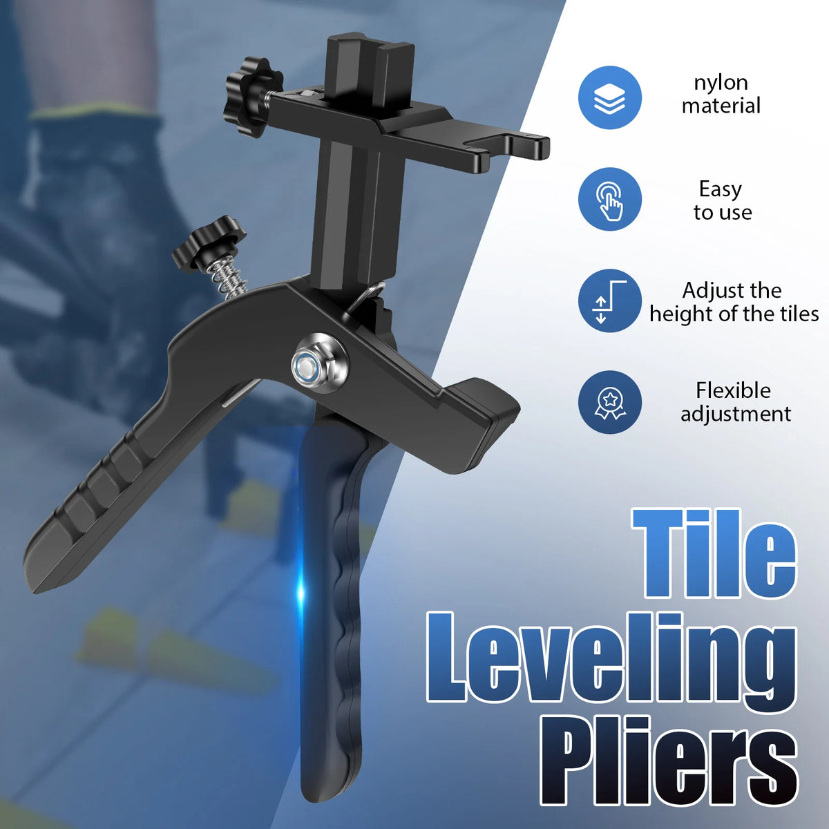Tile Leveling Pliers – 5-Mode Adjustable Tiling Locator Tool Tile Leveling Pliers Richie's