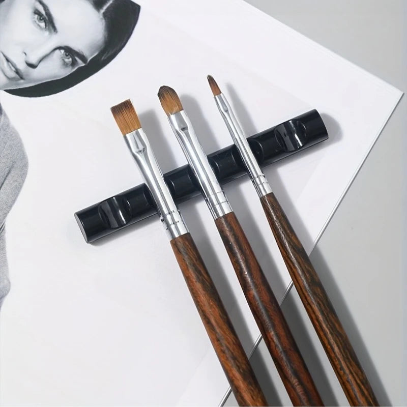 5-Slot Acrylic Nail Art Brush Holder & Gel Pen Organizer Nail Brush Organizer Richie's