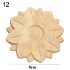 Wood Carved Floral Appliqué – Corner Furniture Frame Decoration Wood Carved Appliqué Richie's 12