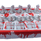 Halloween Disposable Dinnerware Set – Paper Plates, Cups & Napkins Disposable Party Tableware Richie's