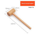 Beech Wood Mallet – Craft Hammer for Jewelry Making & DIY Wooden Mallet Richie's M