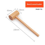 Beech Wood Mallet – Craft Hammer for Jewelry Making & DIY Wooden Mallet Richie's M