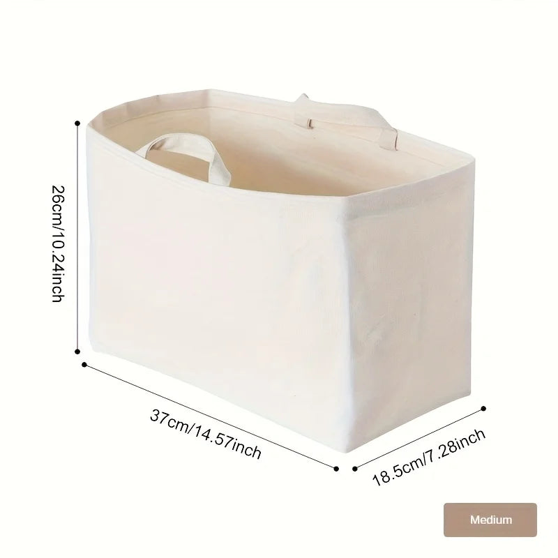 Japanese Minimalist Canvas Folding Storage Basket | Large Laundry Folding Storage Basket Richie's M