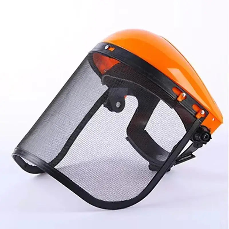 Adjustable Wire Mesh Face Shield Safety Helmet | Garden & Saw Safety Face Shield Richie's
