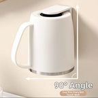 304 Stainless Steel Magnetic Mouthwash Cup – No-Drill 400ml Bathroom Cup Holder Richie's