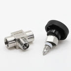 SS 304 Stainless Steel BSP Needle Valve 1/8" to 1/2" Needle Valve Richie's