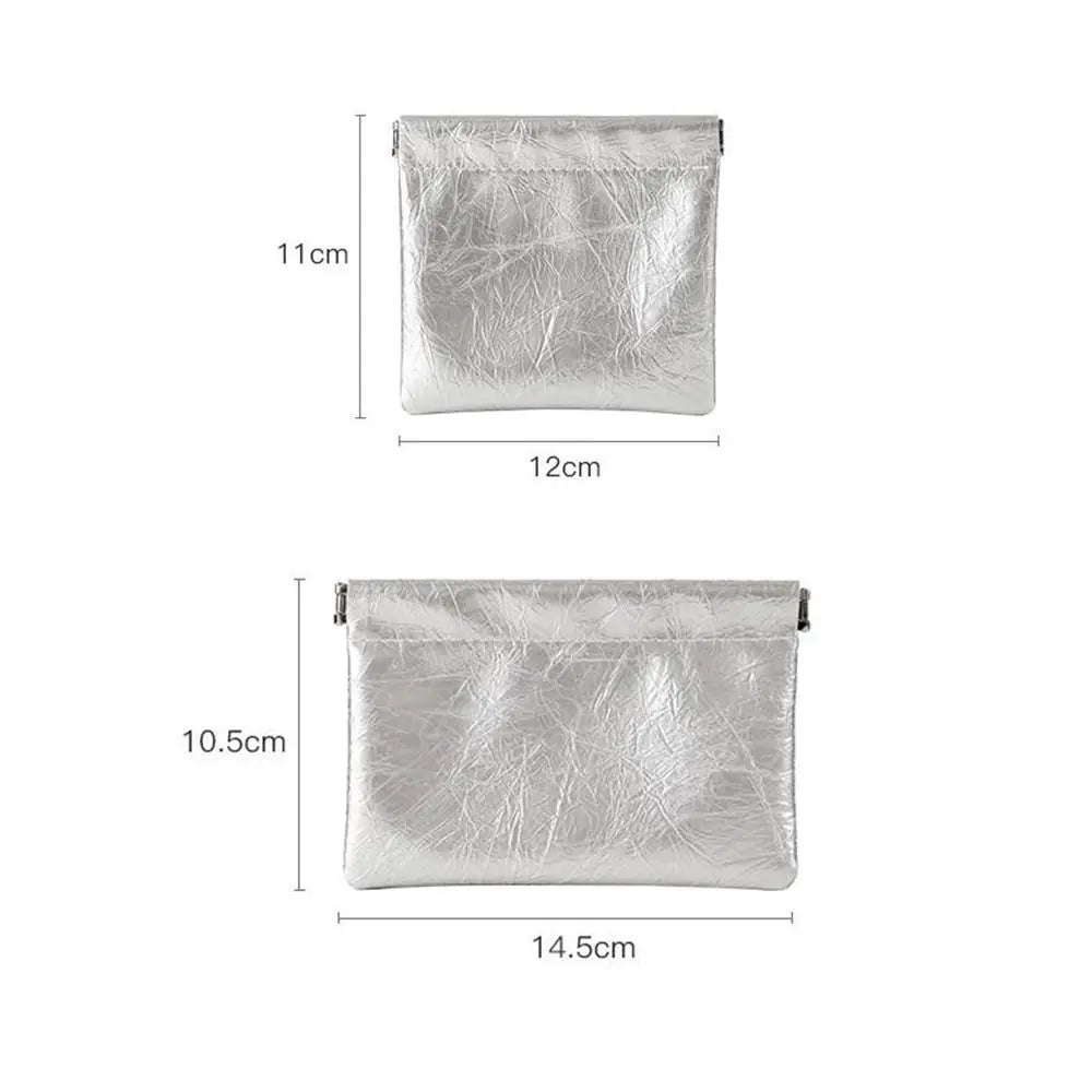 Waterproof PU Leather Coin Purse – Auto-Closure Mini Bag Coin Purse Richie's