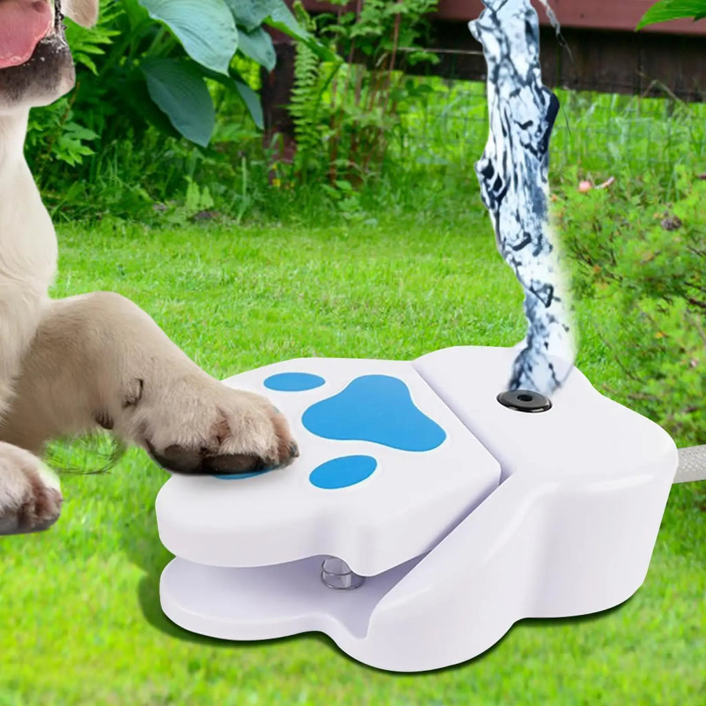 Interactive Step-On Dog Water Fountain – Outdoor Garden Pet Toy Pet Water Fountain Richie's