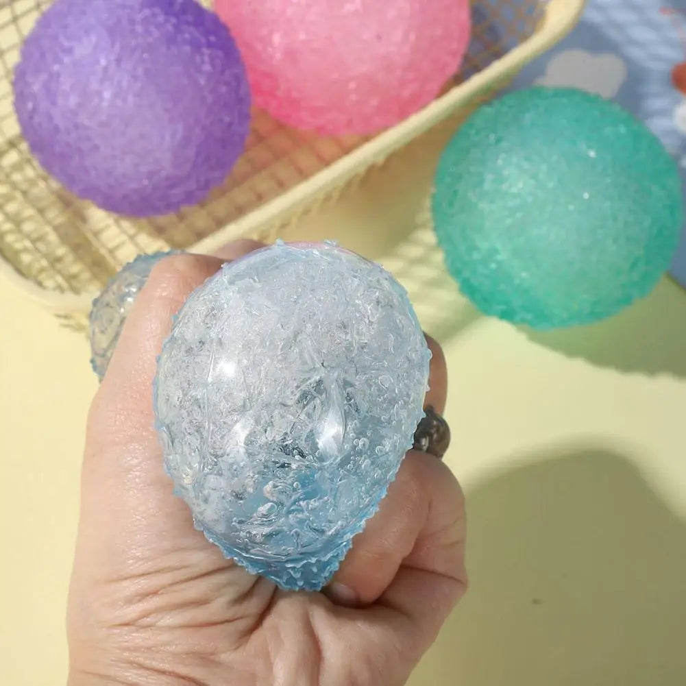 Textured Sensory Fidget Ball – Soft Memory Gel Squeeze Toy Sensory Fidget Toy Richie's