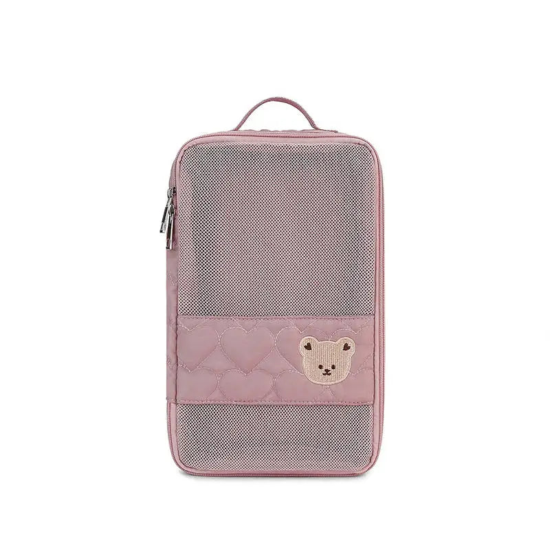 Stroller Hanging Diaper Bag – Baby Travel Storage Organizer Stroller Diaper Bag Richie's Pink
