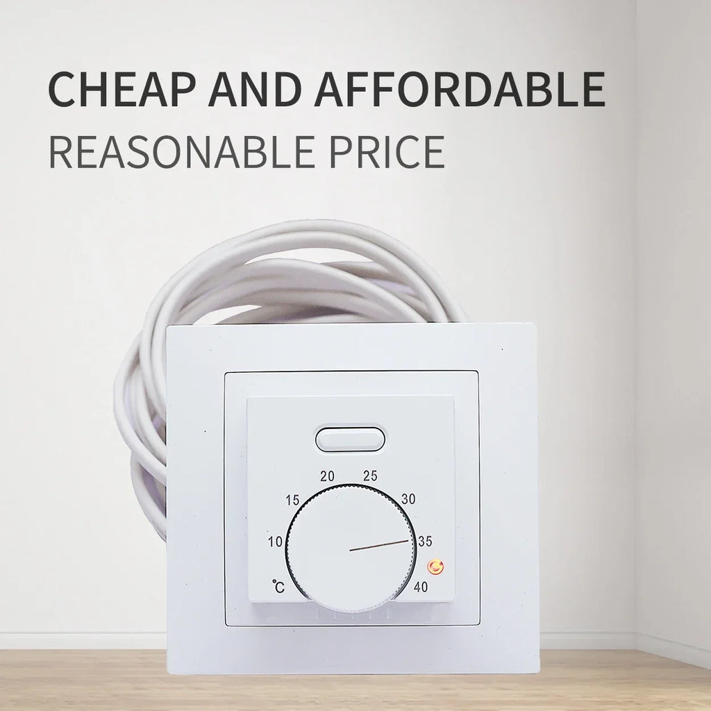 ME87 Manual Electric Floor Heating Thermostat Controller Floor Heating Thermostat Richie's