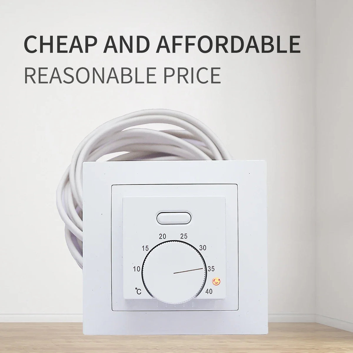 ME87 Manual Electric Floor Heating Thermostat Controller Floor Heating Thermostat Richie's