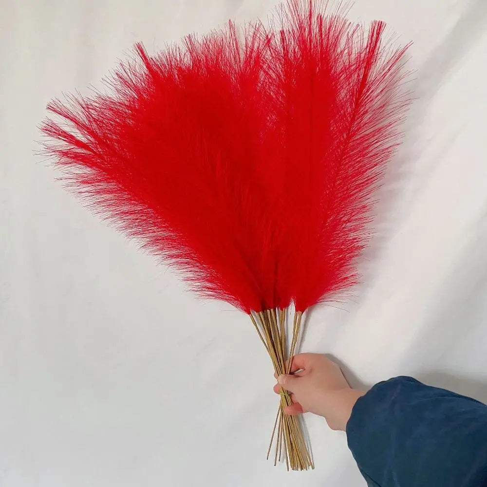 10PCS Fluffy Pampas Grass Artificial Stems 55CM | Wedding Decor Artificial Pampas Grass Richie's 06