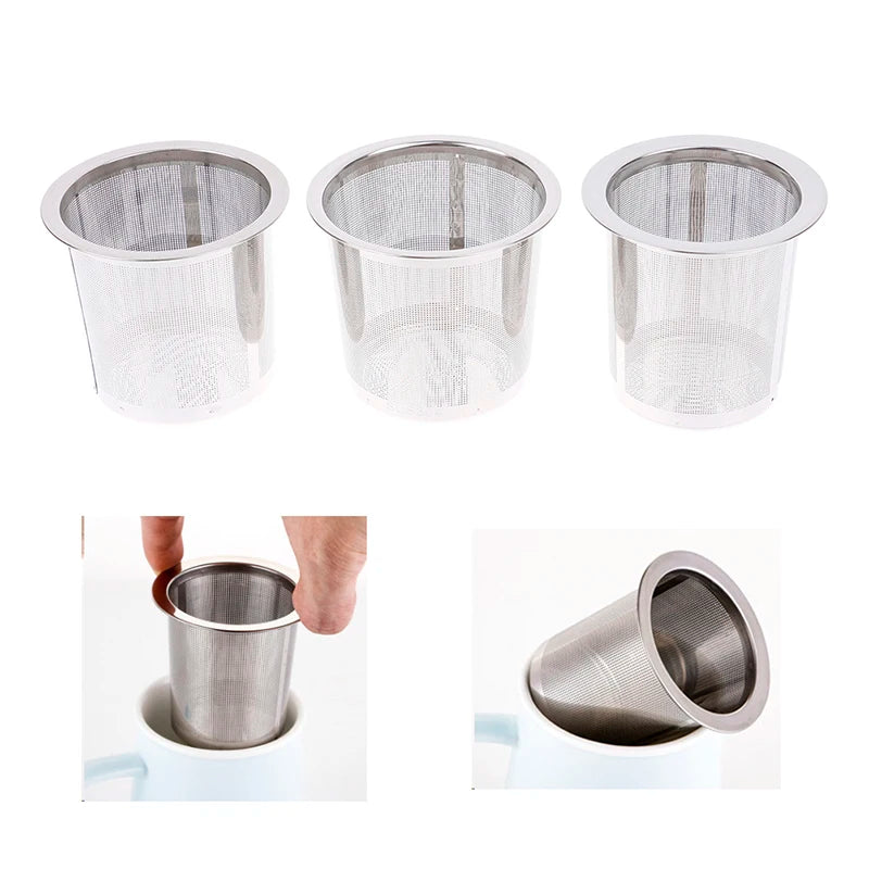 Stainless Steel Tea Strainer Fine Mesh Infuser 6.7–7.2CM Tea Strainer Richie's