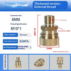 HPA Quick Release Adapter G1/8 BSP 8mm Male Nipple Air Socket Quick Release Adapter Richie's A8