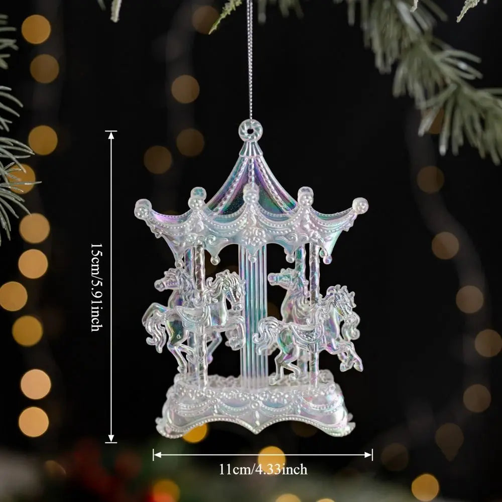 Acrylic Crystal Christmas Tree Ornaments – Snowflake Pendants Christmas Tree Ornament Richie's