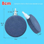 Aquarium Air Stone 4–10cm Round Bubble Aerator | Fish Tank Aquarium Air Stone Richie's 8cm