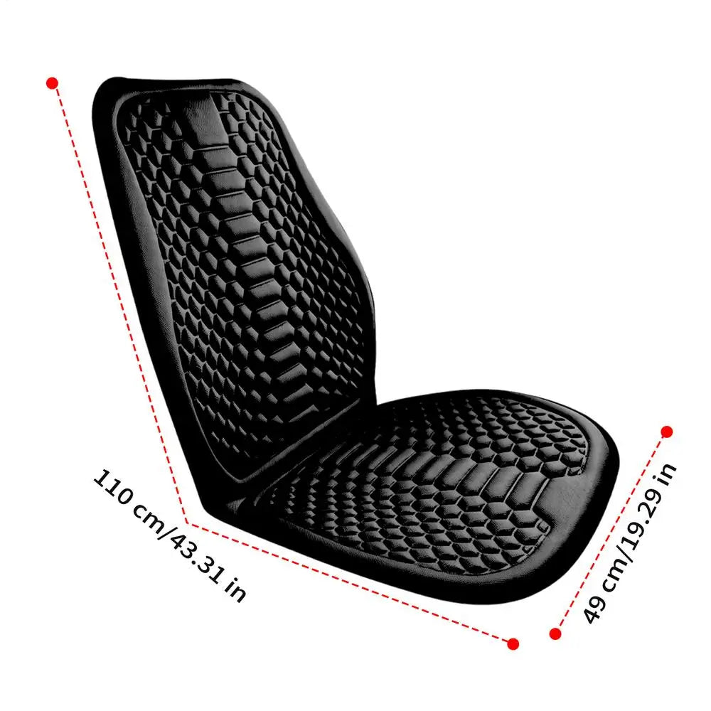 Ice Silk Cooling Car Seat Cushion – Breathable Cover Car Seat Cushion Richie's Black Cotton Spring And Summer