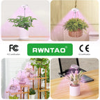 USB Angel Ring Grow Light – Full Spectrum Clip Plant Lamp LED Grow Light Richie's
