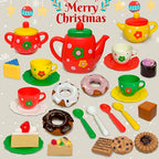 24-Piece Kids Afternoon Tea Playset – Toy Kitchen Party Set Kids Tea Playset Richie's
