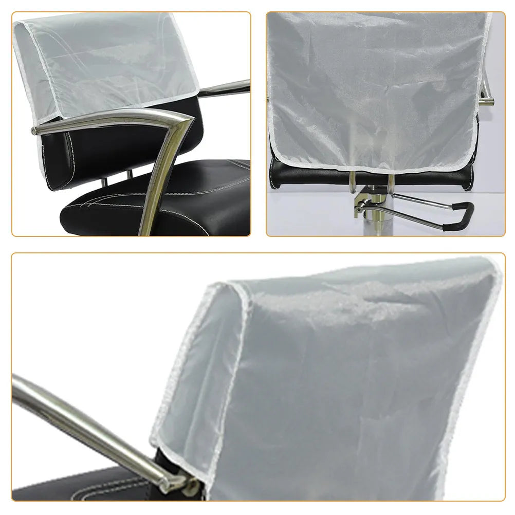 Salon Chair Back Cover Protector – Black Polyester Universal Salon Chair Cover Richie's