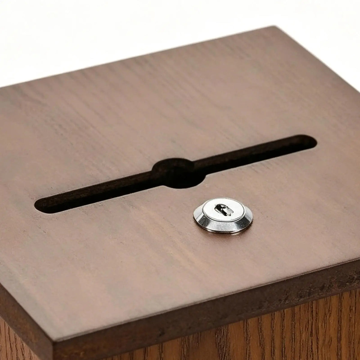 Wooden Lockable Offering Box – Wall Mounted Church Donation Box Church Offering Box Richie's