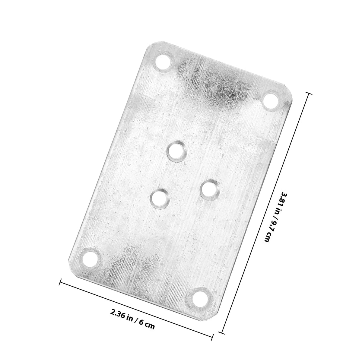 5-Pack Table Leg Connector Plates & Furniture Mounting Brackets Furniture Leg Brackets Richie's 9.7X6X1.5CM