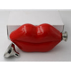 Red Lip Hip Flask – Stainless Steel Portable Whiskey Flagon Hip Flask Richie's