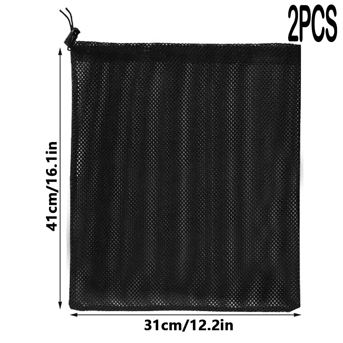 2-Pack Reusable Pond Pump Filter Mesh Bag with Drawstring Pond Pump Filter Bag Richie's 2pcs-s