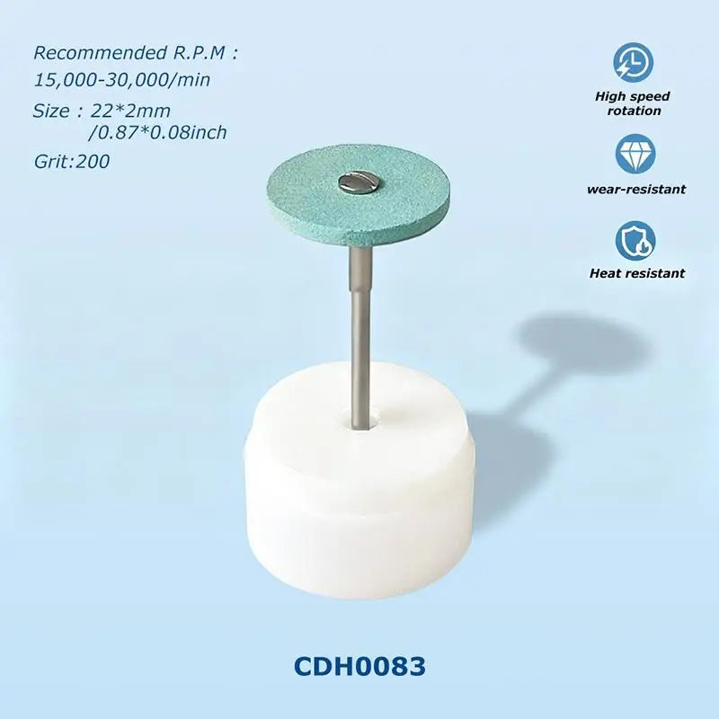 Green Diamond Polishing Stone Grinder – 2.35mm Shank Coarse Grit Diamond Grinding Bit Richie's A2