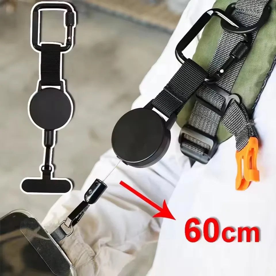 Retractable Anti-Theft Phone Holder Lanyard Strap & Belt Clip Phone Lanyard Strap Richie's